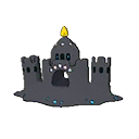 Shiny Palossand as it appears in Sun & Moon
