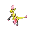 Shiny Hakamo-o as it appears in Sun & Moon