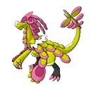 Shiny Kommo-o as it appears in Sun & Moon