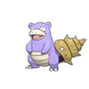 Shiny Slowbro as it appears in Ultra Sun & Ultra Moon