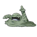 Shiny Muk as it appears in Sun & Moon