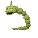 Shiny Onix as it appears in Ultra Sun & Ultra Moon