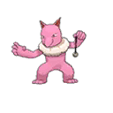 Shiny Hypno as it appears in Ultra Sun & Ultra Moon